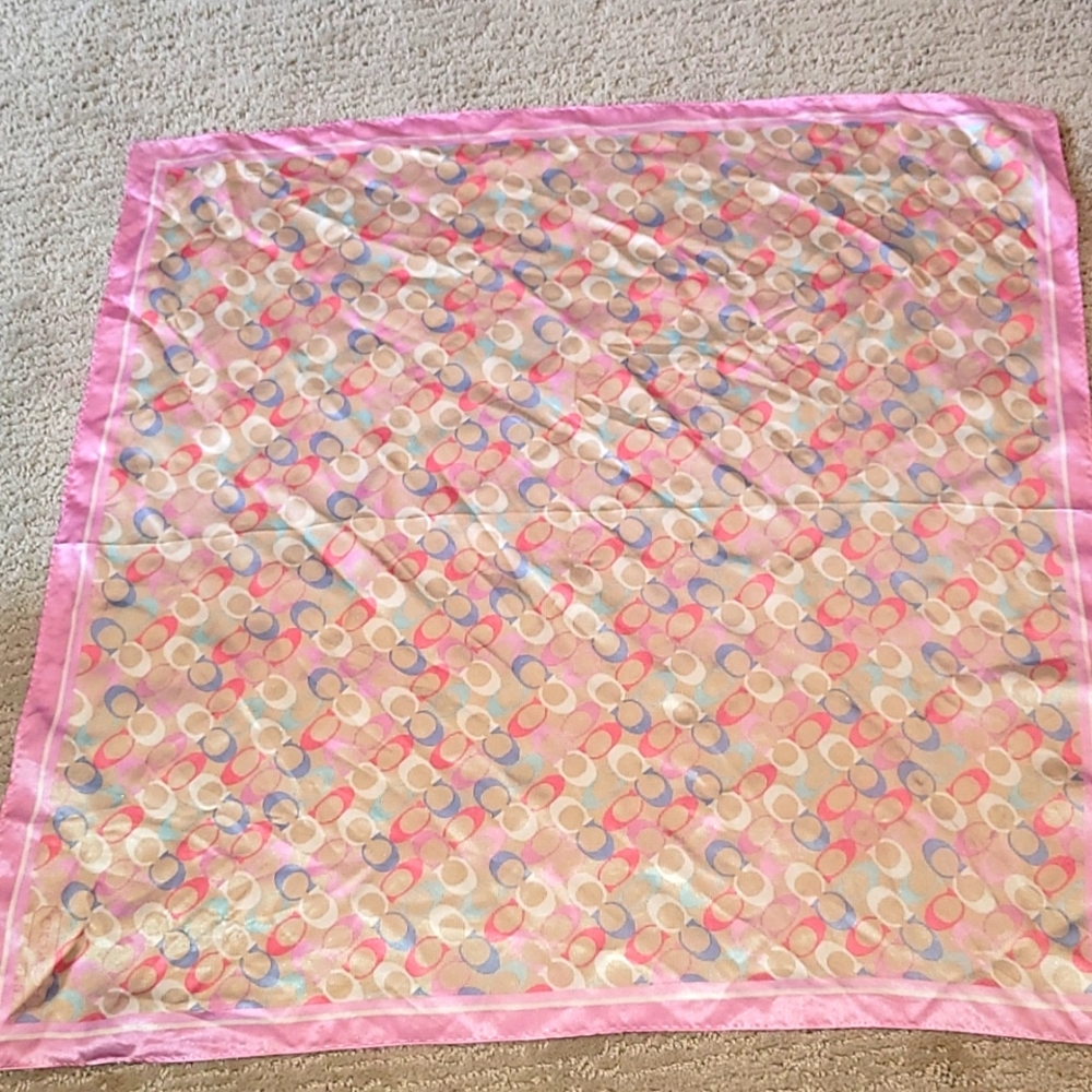 Gorgeous Coach scarf